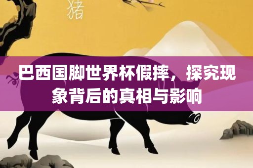 巴西国脚世界杯假摔，探究现象背后的真相与影响