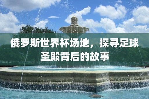 俄罗斯世界杯场地，探寻足球圣殿背后的故事