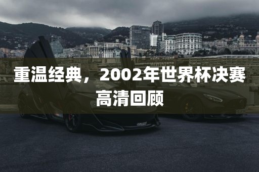 重温经典，2002年世界杯决赛高清回顾