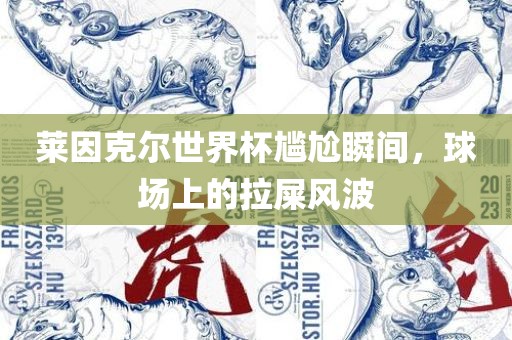 莱因克尔世界杯尴尬瞬间，球场上的拉屎风波