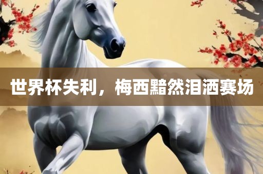 世界杯失利，梅西黯然泪洒赛场