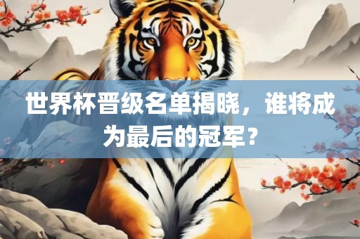世界杯晋级名单揭晓，谁将成为最后的冠军？