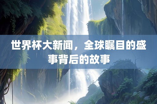 世界杯大新闻，全球瞩目的盛事背后的故事