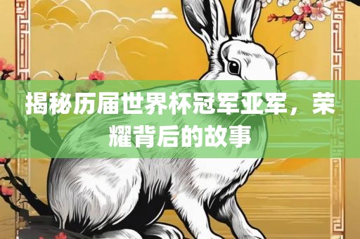 揭秘历届世界杯冠军亚军，荣耀背后的故事