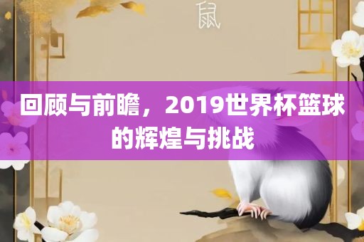 回顾与前瞻，2019世界杯篮球的辉煌与挑战