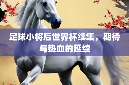 足球小将后世界杯续集，期待与热血的延续