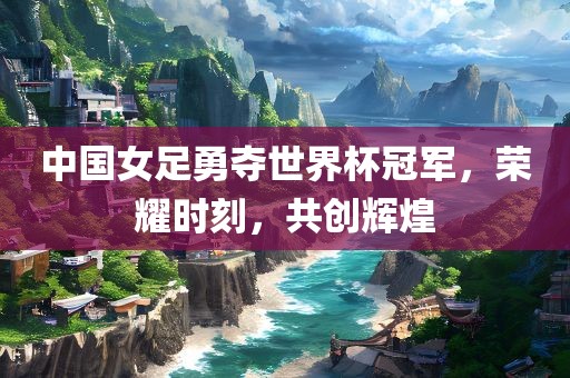中国女足勇夺世界杯冠军，荣耀时刻，共创辉煌