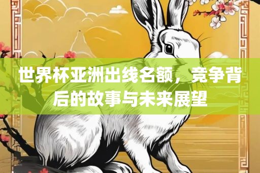 世界杯亚洲出线名额，竞争背后的故事与未来展望