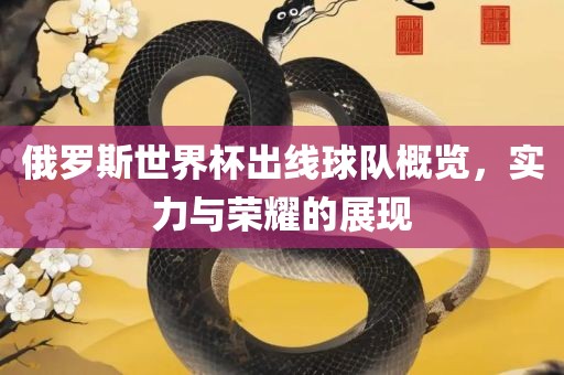 俄罗斯世界杯出线球队概览，实力与荣耀的展现