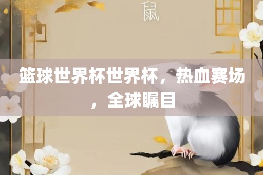 篮球世界杯世界杯，热血赛场，全球瞩目