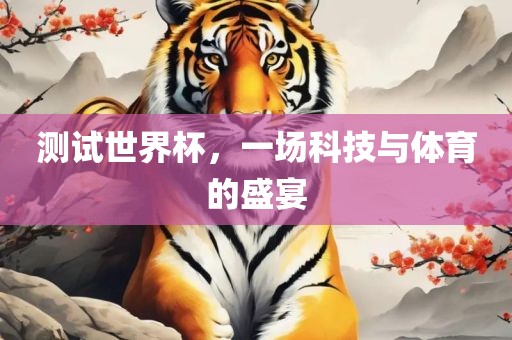 测试世界杯，一场科技与体育的盛宴