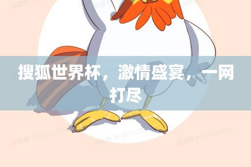 搜狐世界杯，激情盛宴，一网打尽