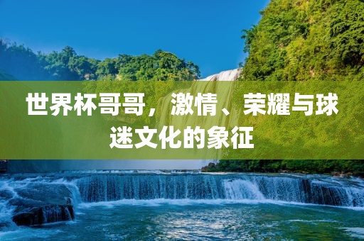 世界杯哥哥，激情、荣耀与球迷文化的象征