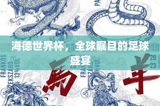 海德世界杯，全球瞩目的足球盛宴