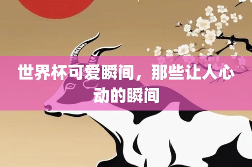 世界杯可爱瞬间，那些让人心动的瞬间