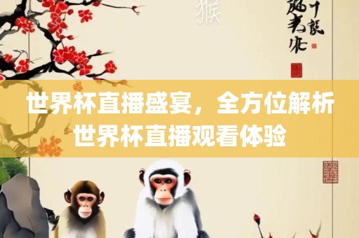 世界杯直播盛宴，全方位解析世界杯直播观看体验