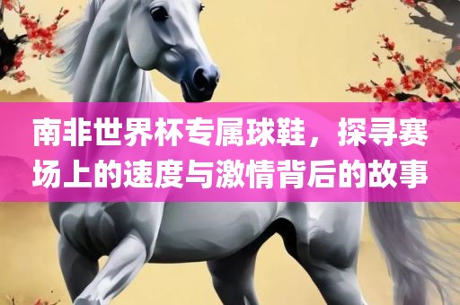 南非世界杯专属球鞋，探寻赛场上的速度与激情背后的故事
