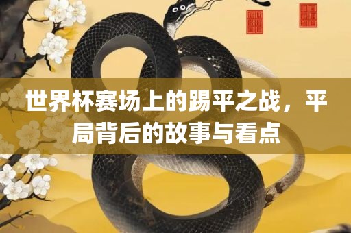 世界杯赛场上的踢平之战，平局背后的故事与看点