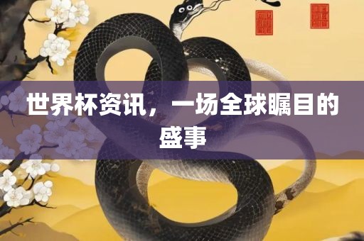 世界杯资讯，一场全球瞩目的盛事