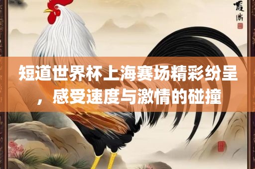 短道世界杯上海赛场精彩纷呈，感受速度与激情的碰撞