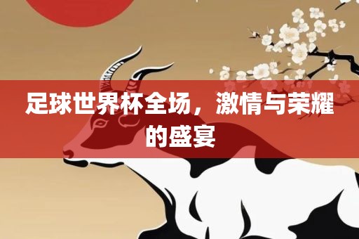 足球世界杯全场，激情与荣耀的盛宴