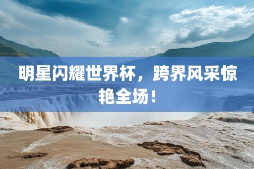 明星闪耀世界杯，跨界风采惊艳全场！