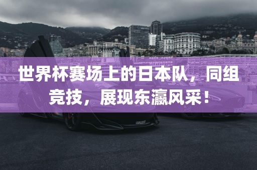 世界杯赛场上的日本队，同组竞技，展现东瀛风采！