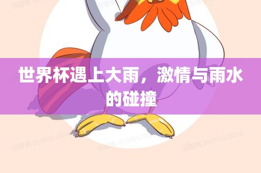 世界杯遇上大雨，激情与雨水的碰撞