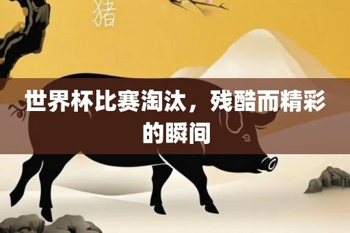 世界杯比赛淘汰，残酷而精彩的瞬间