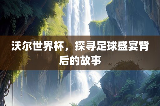 沃尔世界杯，探寻足球盛宴背后的故事