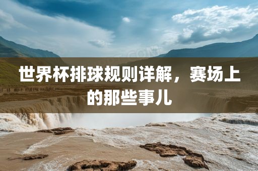 世界杯排球规则详解，赛场上的那些事儿