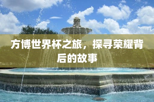 方博世界杯之旅，探寻荣耀背后的故事