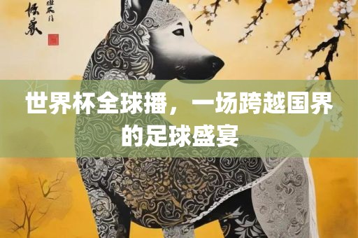 世界杯全球播，一场跨越国界的足球盛宴