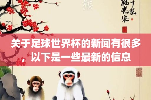 关于足球世界杯的新闻有很多，以下是一些最新的信息