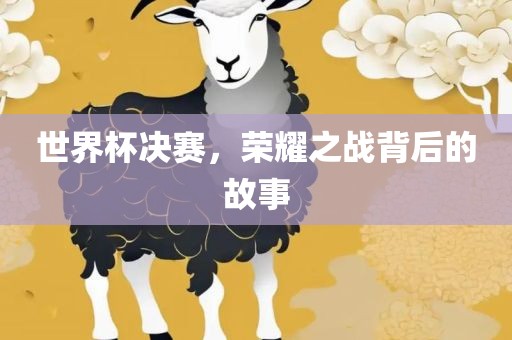 世界杯决赛，荣耀之战背后的故事