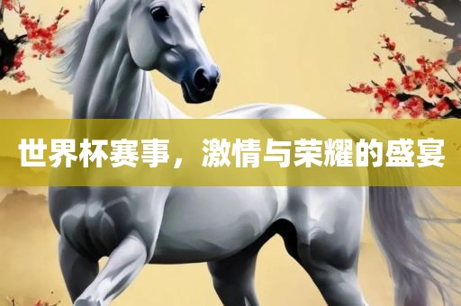 世界杯赛事，激情与荣耀的盛宴