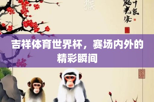 吉祥体育世界杯，赛场内外的精彩瞬间