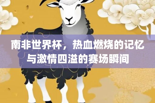 南非世界杯，热血燃烧的记忆与激情四溢的赛场瞬间