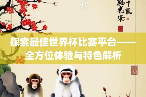 探索最佳世界杯比赛平台——全方位体验与特色解析