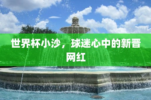 世界杯小沙，球迷心中的新晋网红