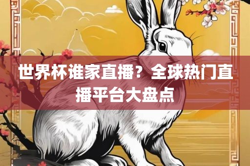 世界杯谁家直播？全球热门直播平台大盘点