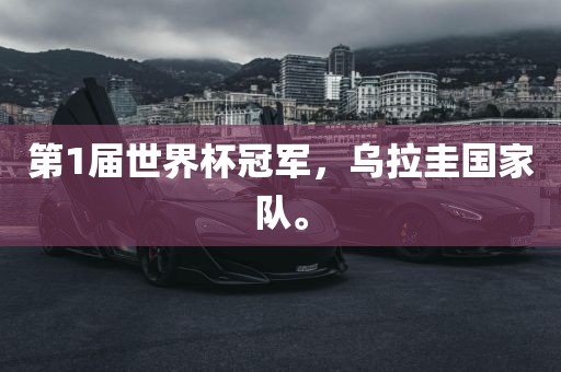 第1届世界杯冠军，乌拉圭国家队。