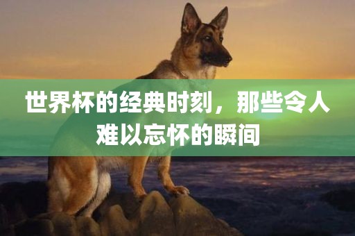 世界杯的经典时刻，那些令人难以忘怀的瞬间